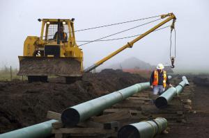 土庫曼斯坦-中國天然氣管道在塔境內部分開始鋪設