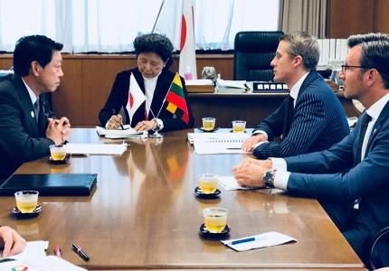 能源部長訪問東京的重點：可再生能源，Ignalina核電廠退役和能源安全