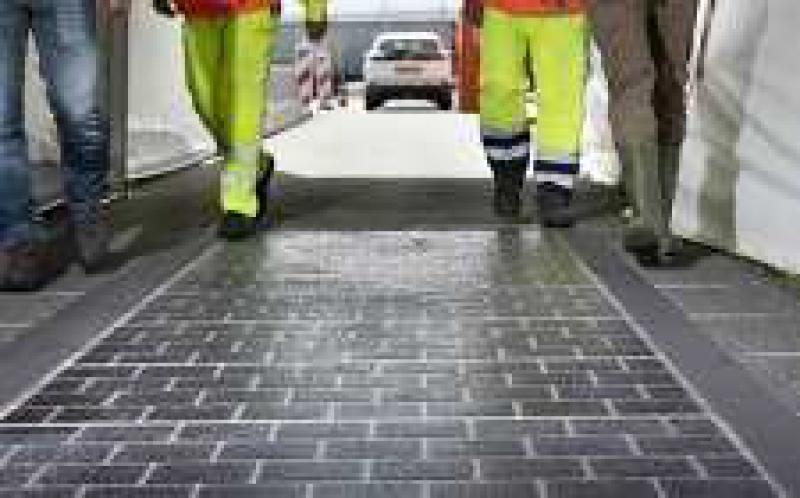  荷蘭測試太陽能道路的可行性