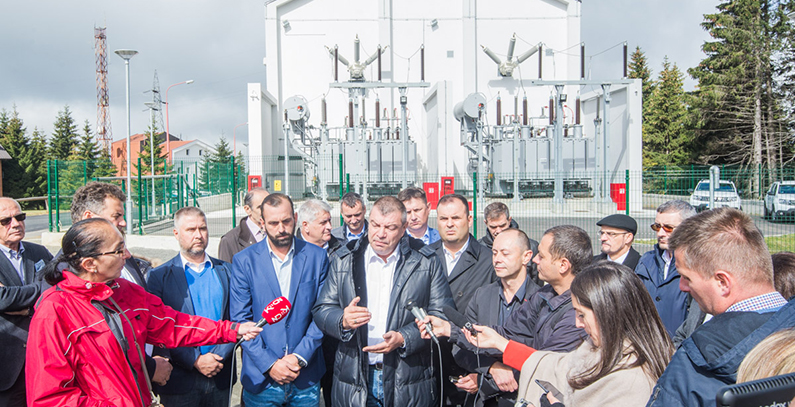 公共電力公司Elektroprivreda Srbije在山上投入950萬歐元變電站