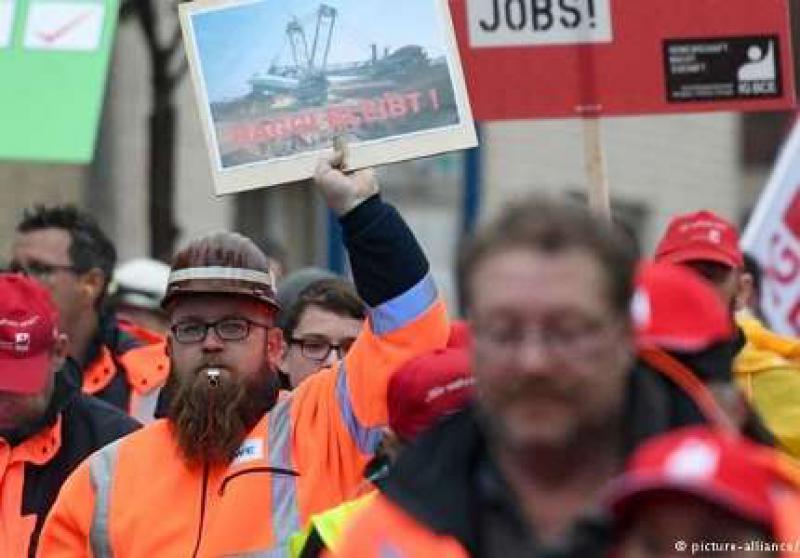 數千人抗議德國煤炭淘汰