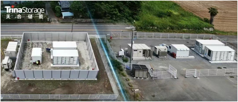 日本首批！天合儲能兩座電站三周極速交付