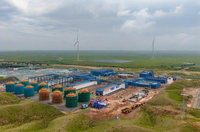 全球首個30兆瓦級純氫燃機示范項目開工