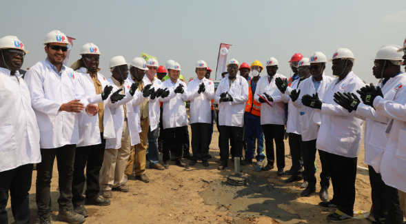 中國電建承建贊比亞盧森發(fā)太陽能光伏項(xiàng)目奠基